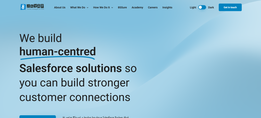 8Squad Best Salesforce Consulting Agency in Australia