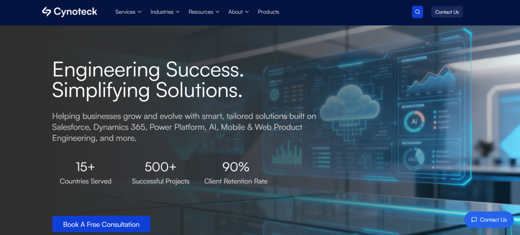 Cynoteck Technology Solutions Leading Global Salesforce Consulting Agencie