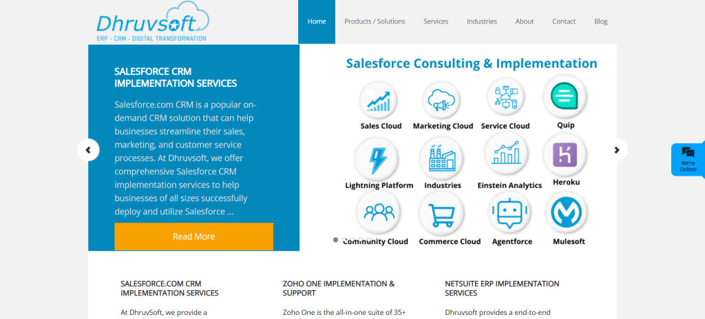 Dhruvsoft Leading Global Salesforce Consulting Agencie