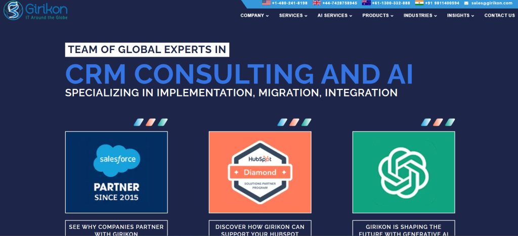 Girikon Leading Global Salesforce Consulting Agencie