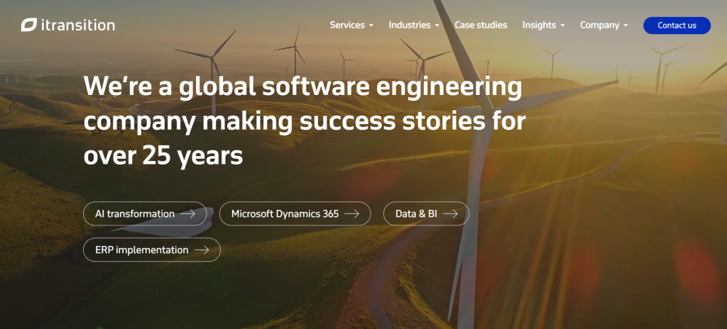 Itransition Best Salesforce Consulting Partner