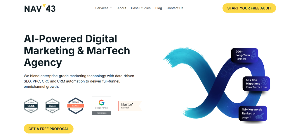 NAV43 Top Canadian Salesforce Consulting Company